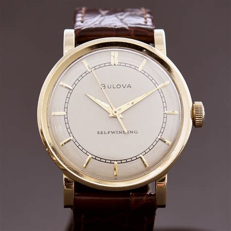 bulova gold watch value